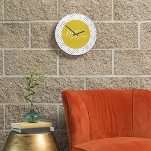 Modern Hello Gorgeous Wall Clock