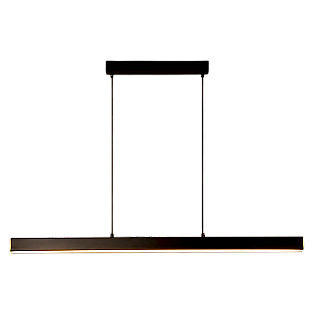 Nordic Modern Black Long Hanging Lamp