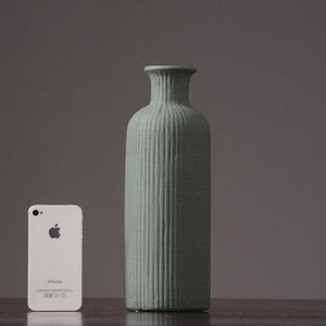 Classic Bottle Shaped Ceramic Vases - Hansel & Gretel Home Decor