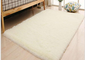 Cream Living Room Carpet - Hansel & Gretel Home Decor