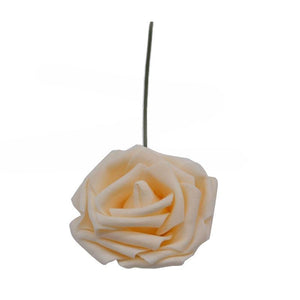Dark Champagne Artificial Flowers Rose Bouquet - Hansel & Gretel Home Decor