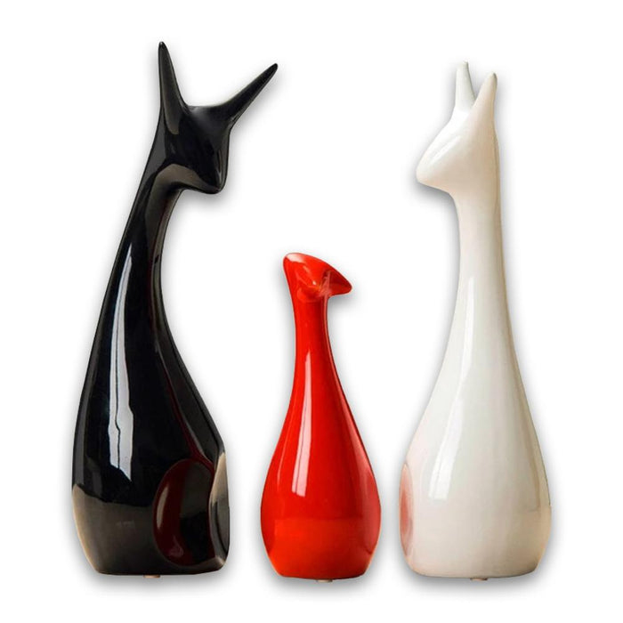 Decorative Ornamental Sculpture Ceramic Figurines