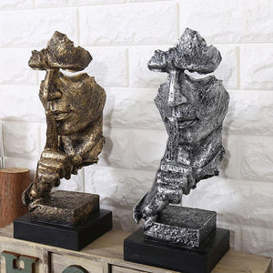 Decorative Ornamental Sculpture Creative Thinker Figurines - Hansel & Gretel Home Decor