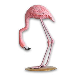 Decorative Ornamental Sculpture Flamingo Figurine - Hansel & Gretel Home Decor
