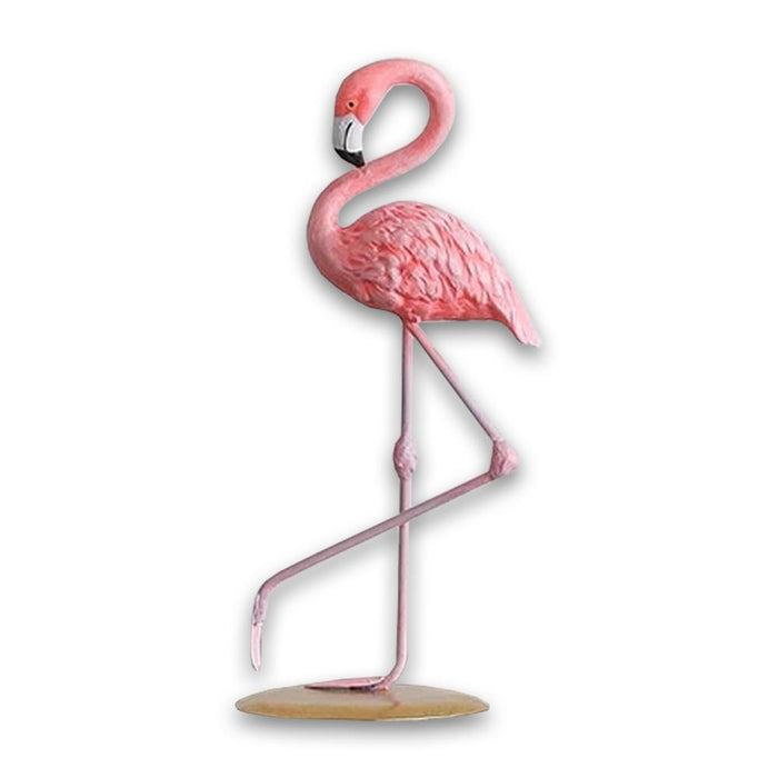 Decorative Ornamental Sculpture Flamingo Figurine