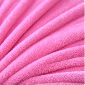 Fleece Plaid Pink Blanket - Hansel & Gretel Home Decor