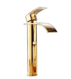Brass Gold-Long Bathroom Faucet - Hansel & Gretel Home Decor