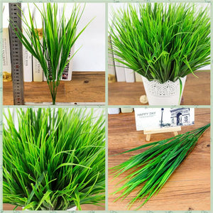 Green Artificial Grass Plant - Hansel & Gretel Home Decor