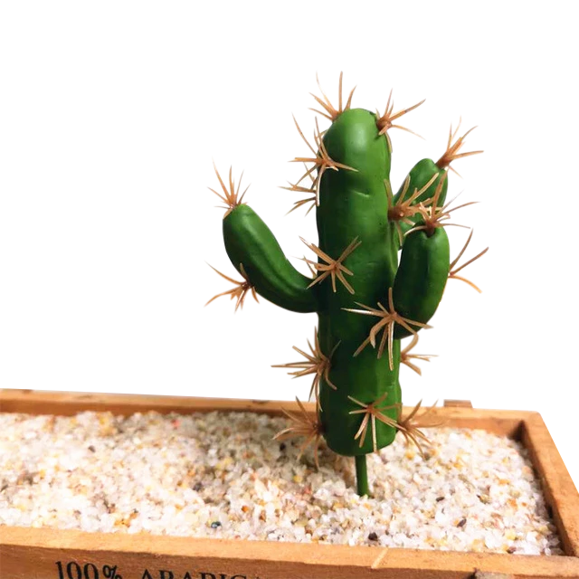 Green Artificial Succulent Cactus Plant
