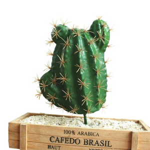 Green Artificial Succulent Cactus Plant - Hansel & Gretel Home Decor