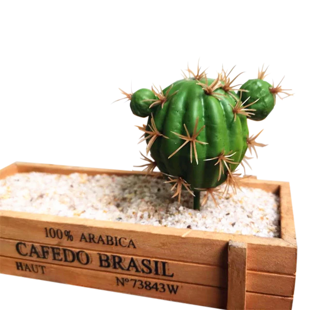 Green Artificial Succulent Cactus Plant