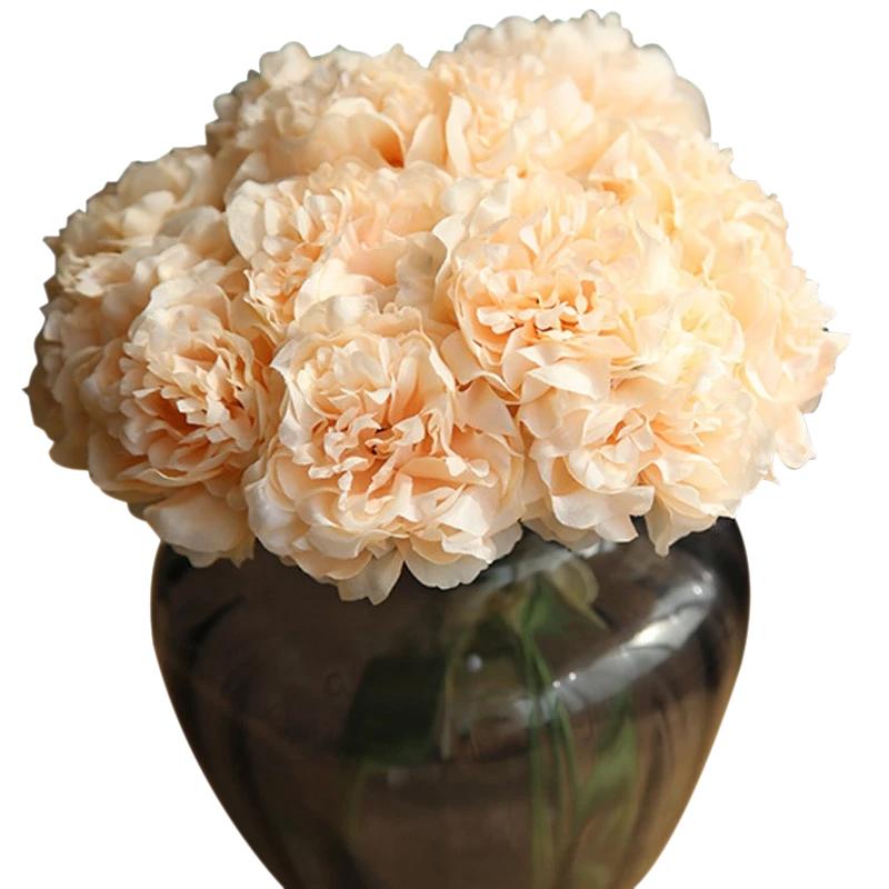 Ivory Artificial Flowers Hydrangeas Bouquet - Hansel & Gretel Home Decor