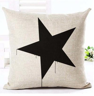 Lovely Black and Brown Decorative Pillow Case - Hansel & Gretel Home Decor