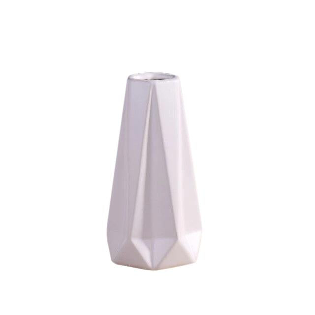 Modern Diamond Porcelain Vase - Hansel & Gretel Home Decor