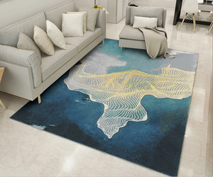 Multicolour Living Space Carpet - Hansel & Gretel Home Decor