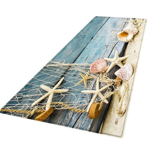 Multicolour Starfish Porch Carpet - Hansel & Gretel Home Decor