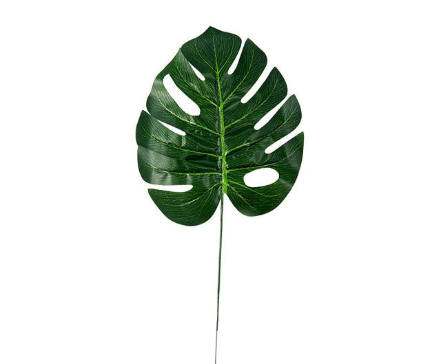 Green Artificial Monstera Leaves - Hansel & Gretel Home Decor