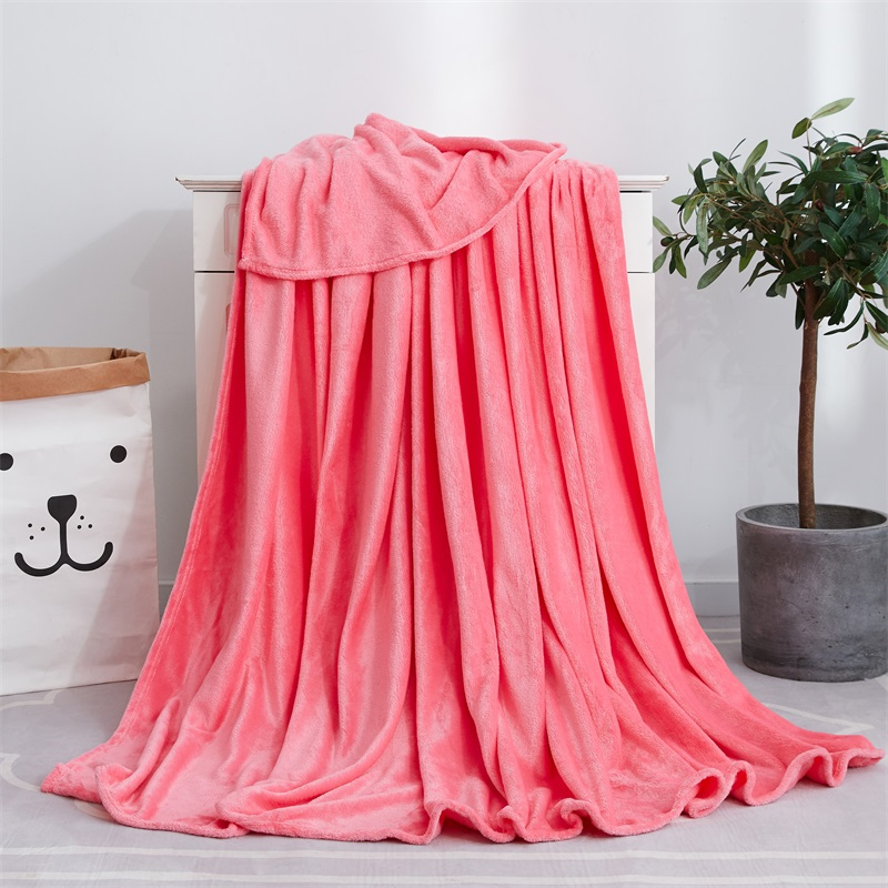 France Velvet Pink Blanket - Hansel & Gretel Home Decor