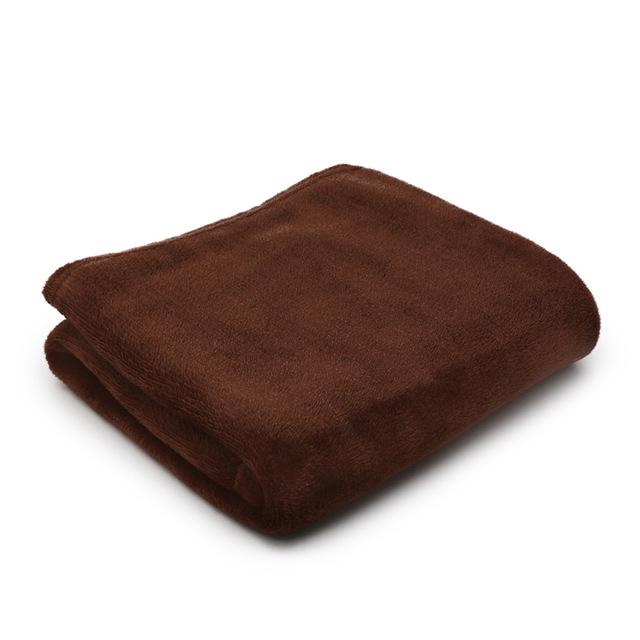 Plush Brown Blanket