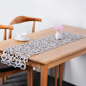 Modern Decorative Hollow Out Table Runner