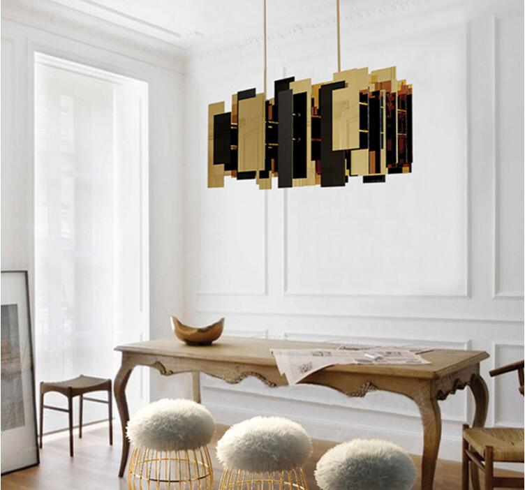 Nordic Gold and Black Luxury Chandelier - Hansel & Gretel Home Decor