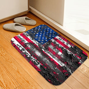 American Flag Print Area Carpet