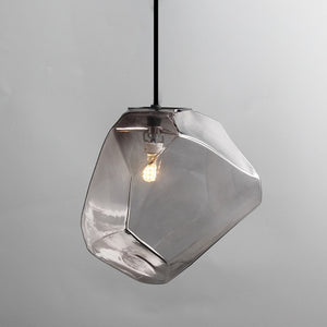 Gray Modern Crystal Hanging Lamp - Hansel & Gretel Home Decor