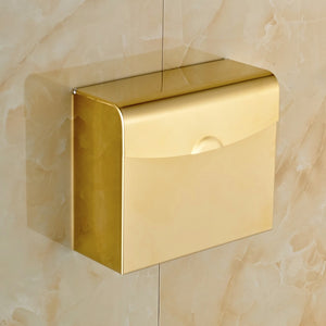 Stainless Steel Toilet Gold Paper Holder - Hansel & Gretel Home Decor