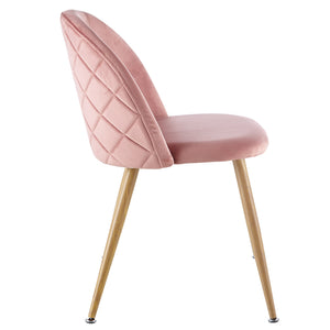 Pink Modern Dining and Living Room Chair