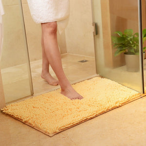 Yellow Bathroom Area Carpet - Hansel & Gretel Home Decor