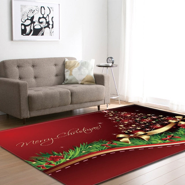 Christmas Tree Bedroom Area Carpet - Hansel & Gretel Home Decor