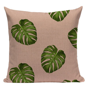 Nordic Shades of Pink and Green Decorative Pillow Case - Hansel & Gretel Home Decor