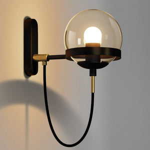Modern Decorative Black Wall Lamp - Hansel & Gretel Home Decor