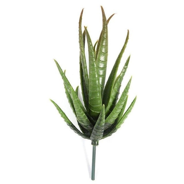 Green Artificial Succulent Aloe Plant