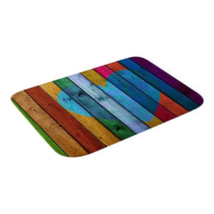 Multicolor Heart area Carpet