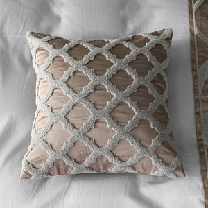Egyptian Cotton Grey White Duvet Bed Linen