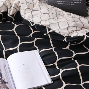 Luxury Marble Cotton Bed Linen