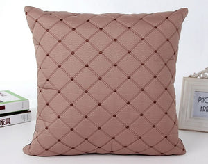 Vintage Pink Decorative Pillow Case