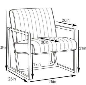 Brown Modern Design Accent Chair