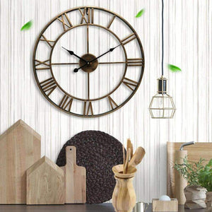 Roman Style Wall Clock Laura Model - Hansel & Gretel Home Decor