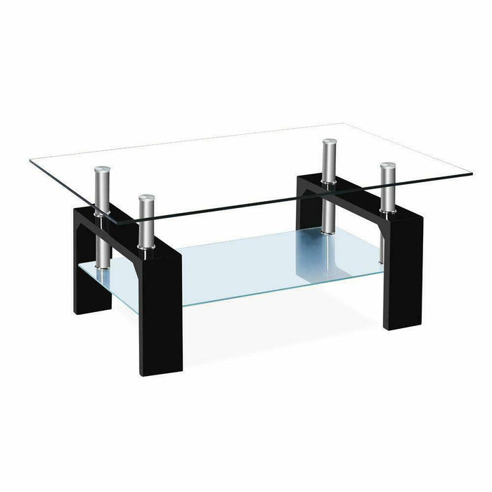 Miami Glass Living Room Table