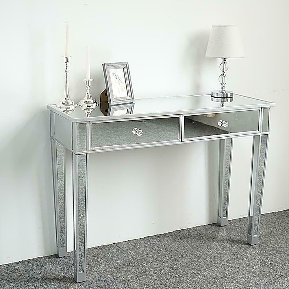 Tennessee Mirrored Table Stand - Hansel & Gretel Home Decor