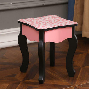 Texas Pink Kid's Vanity Table Set - Hansel & Gretel Home Decor