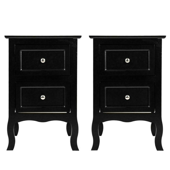 Aurora Bedside Table with Drawer Organizer