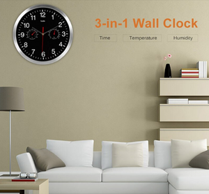 Silent Timelike Wall Clock Lisa Model - Hansel & Gretel Home Decor