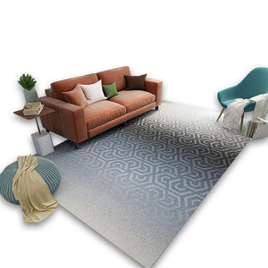 Silver Dining Area Carpet - Hansel & Gretel Home Decor