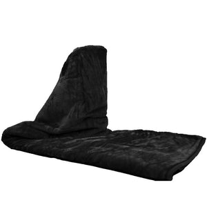 Soft Polyester Black Blanket - Hansel & Gretel Home Decor
