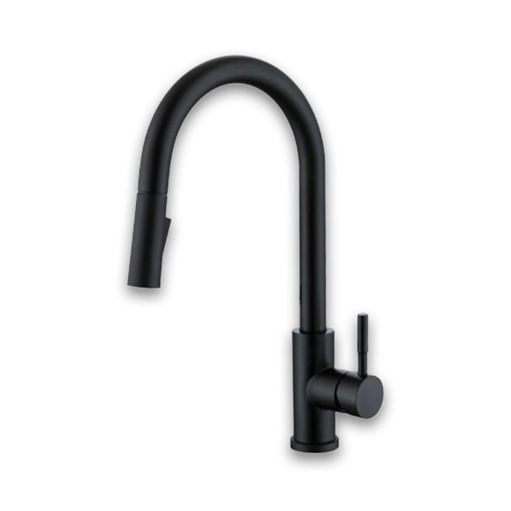 Stainless Steel Black Kitchen Faucet Touch Sensor and Pull Out - Hansel & Gretel Home Decor