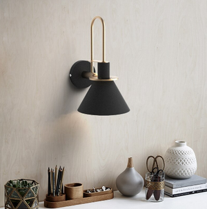 Stavanger Black Wall Lamp - Hansel & Gretel Home Decor