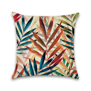 Tropical Multi-Colored Decorative Pillow Case - Hansel & Gretel Home Decor